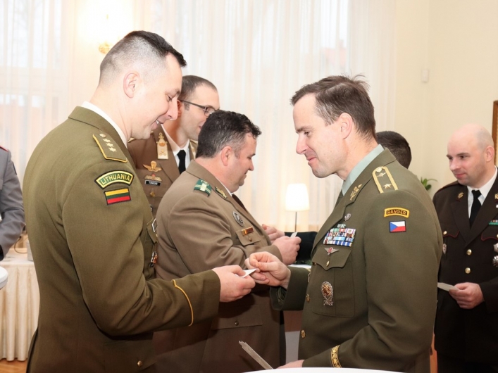 Spotkanie opłatkowe Dowództwa Wielonarodowej Dywizji