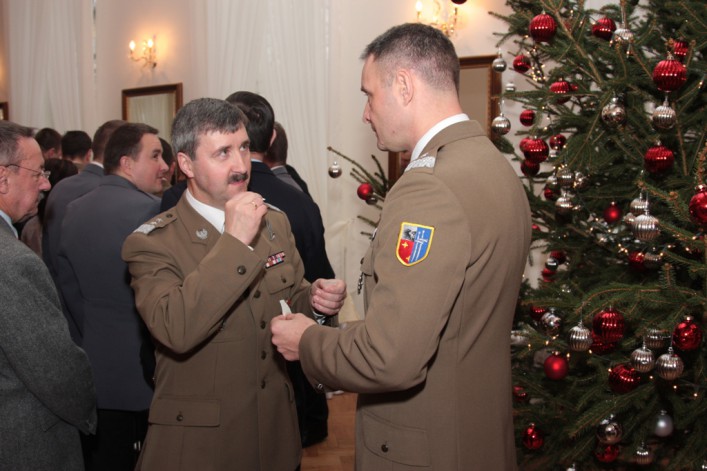 Spotkanie opłatkowe u mundurowych. Była choinka, życzenia i śpiewanie kolęd