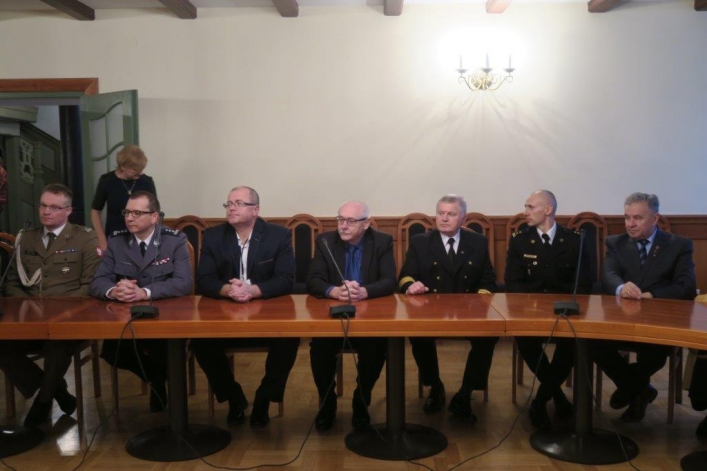 Spotkanie opłatkowe ze służbami mundurowymi