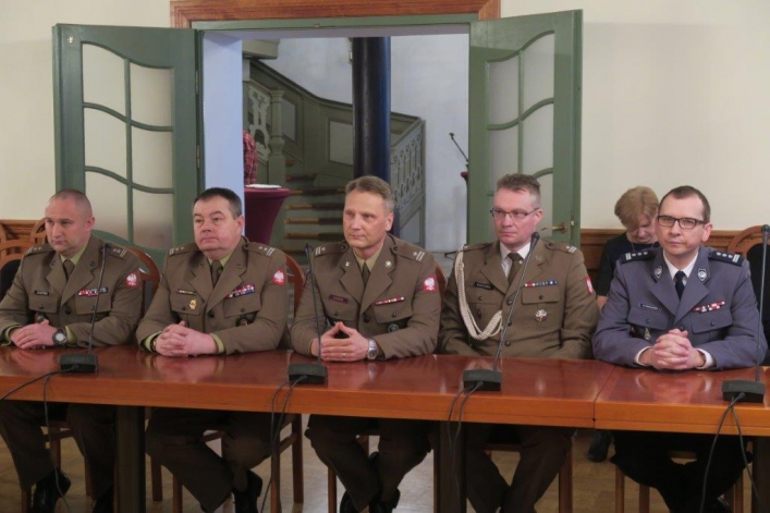 Spotkanie opłatkowe ze służbami mundurowymi