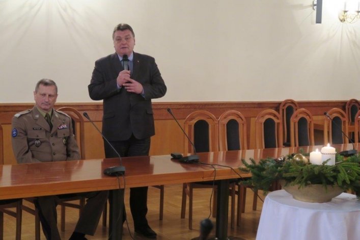 Spotkanie opłatkowe ze służbami mundurowymi