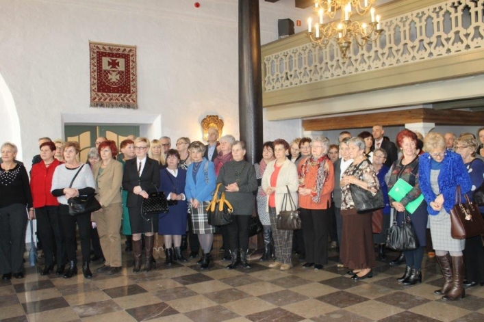 Spotkanie z seniorami w Kamieniczkach Elbląskich