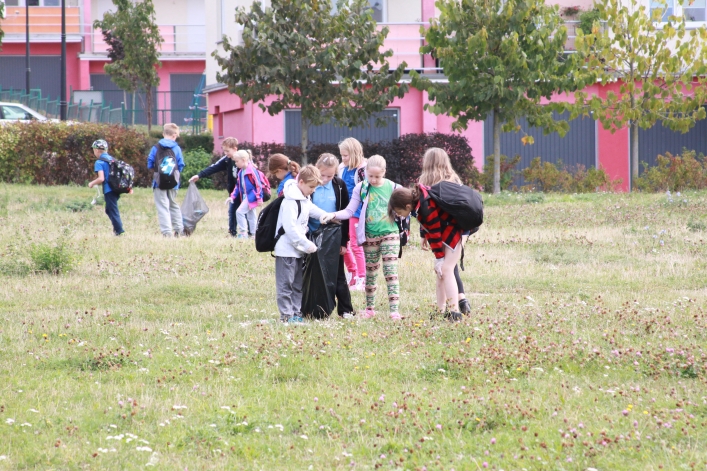 Sprzątanie świata w Zespole Szkół nr 1