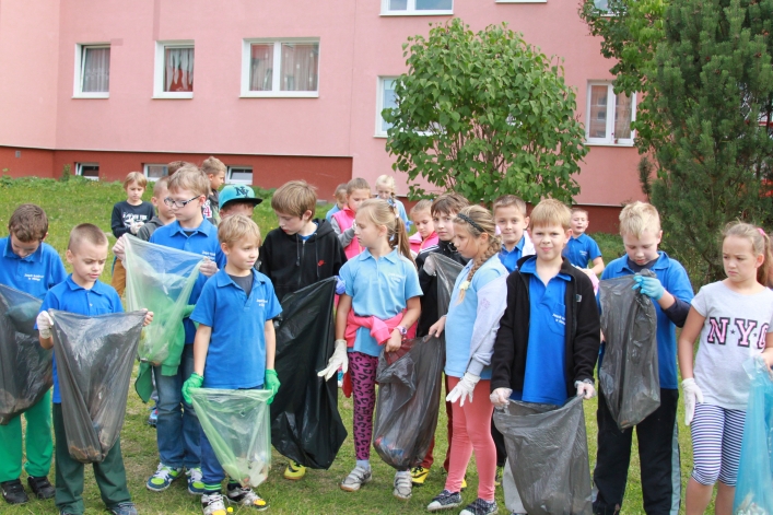 Sprzątanie świata w Zespole Szkół nr 1