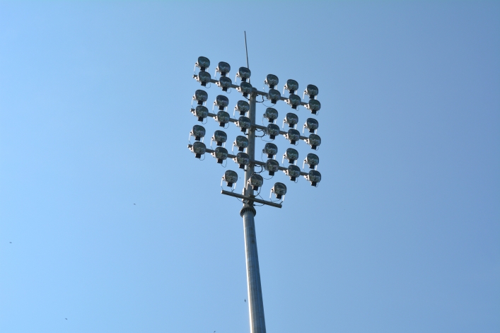Stadion przy ul. Agrykola w Elblągu. Nowe oświetlenie