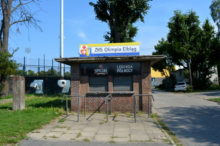 Stadion przy ul. Agrykola w Elblągu. Nowe oświetlenie