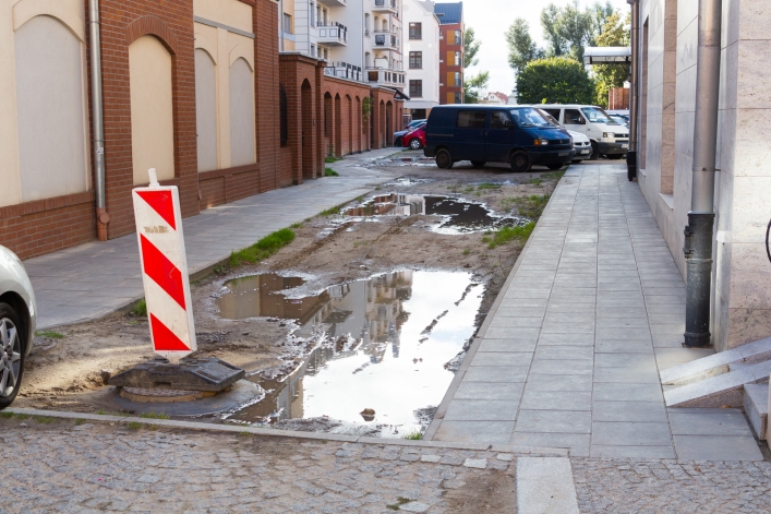 Stare Miasto zza kulis