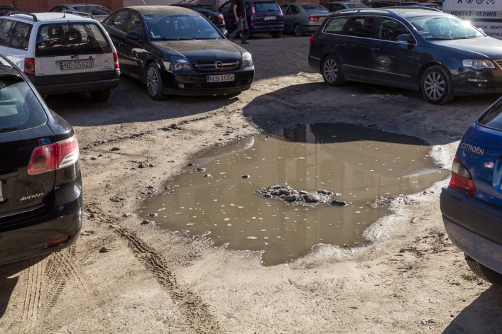 Stare Miasto zza kulis