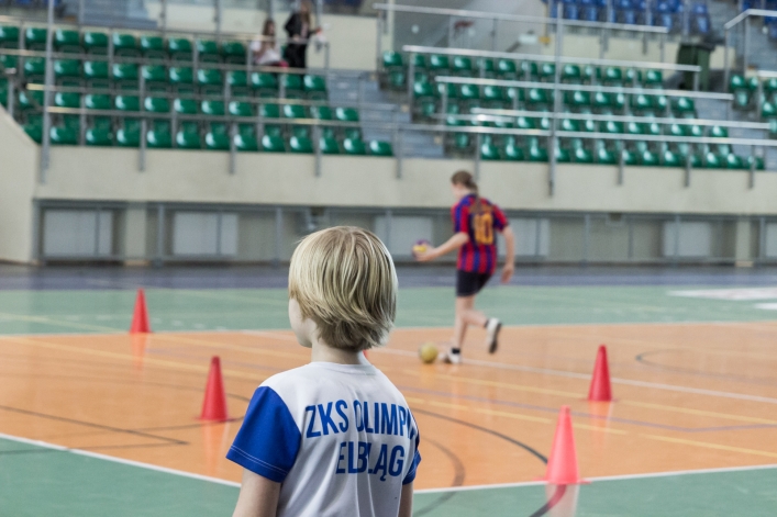 Start Elbląg uczy dzieci piłki ręcznej