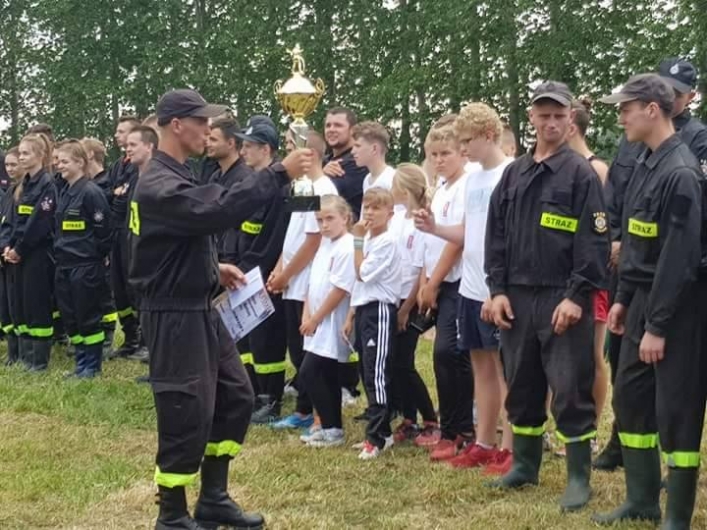Strażacy ochotnicy z Krzewska ze złotymi medalami 