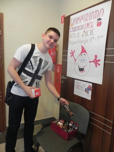 Studenci chętnie dzielili się swoją krwią