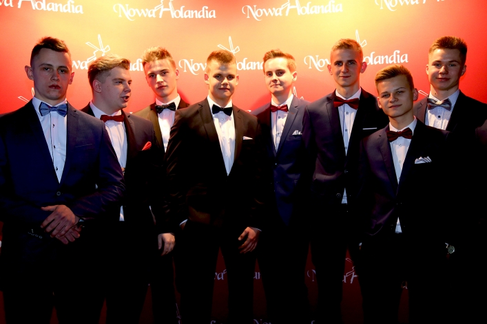 Studniówka I LO w Elblągu A.D. 2018 – ścianka  
