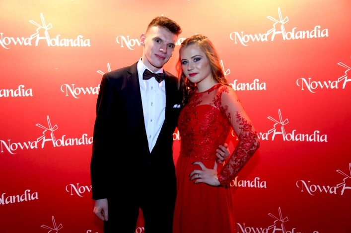 Studniówka I LO w Elblągu A.D. 2018 – ścianka  