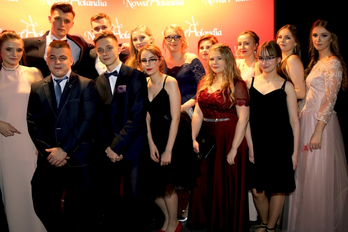 Studniówka I LO w Elblągu A.D. 2018 – ścianka  