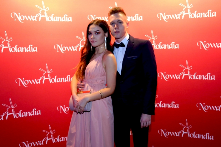 Studniówka I LO w Elblągu A.D. 2018 – ścianka  