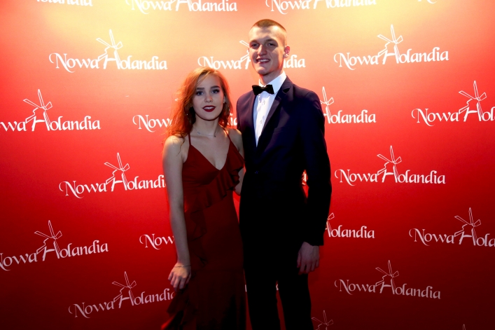 Studniówka I LO w Elblągu A.D. 2018 – ścianka  
