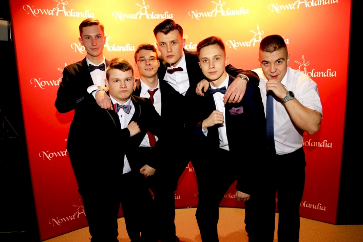 Studniówka I LO w Elblągu A.D. 2018 – ścianka  