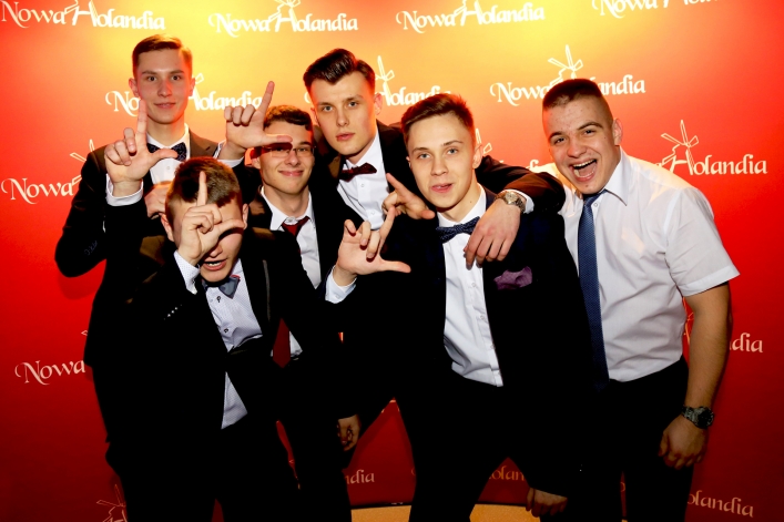 Studniówka I LO w Elblągu A.D. 2018 – ścianka  