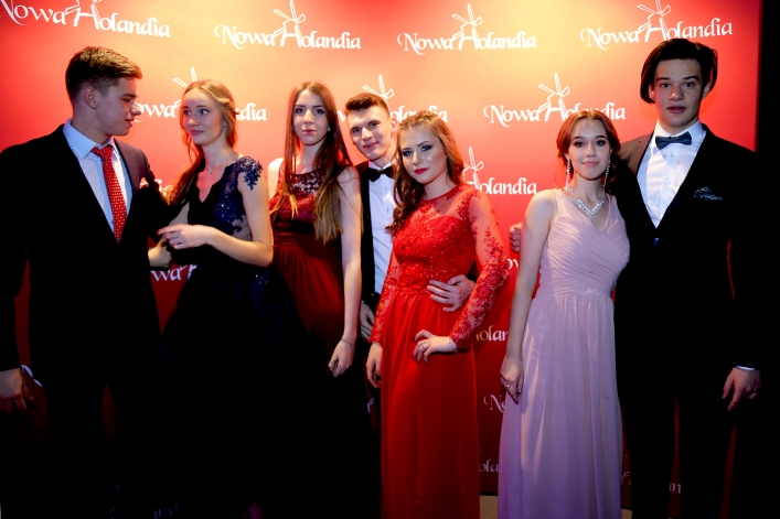 Studniówka I LO w Elblągu A.D. 2018 – ścianka  