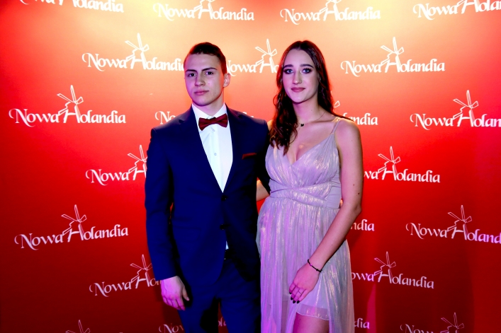 Studniówka I LO w Elblągu A.D. 2018 – ścianka  