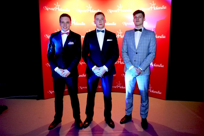 Studniówka I LO w Elblągu A.D. 2018 – ścianka  