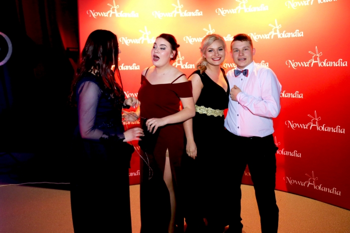 Studniówka I LO w Elblągu A.D. 2018 – ścianka  