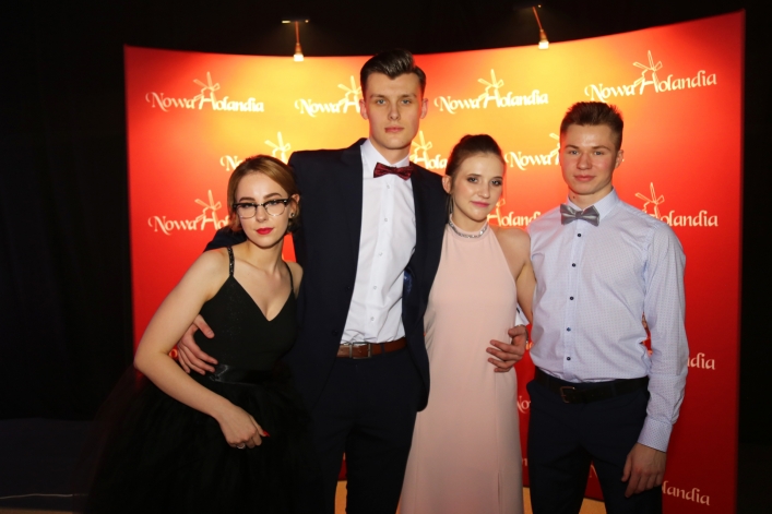 Studniówka I LO w Elblągu A.D. 2018 – ścianka  