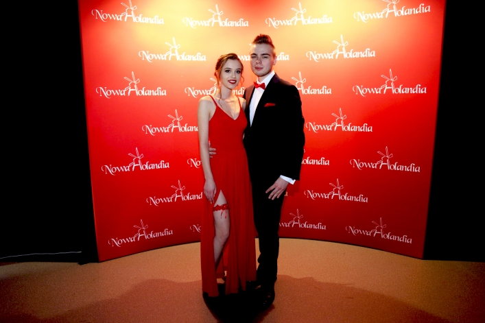 Studniówka I LO w Elblągu A.D. 2018 – ścianka  