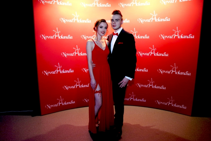 Studniówka I LO w Elblągu A.D. 2018 – ścianka  