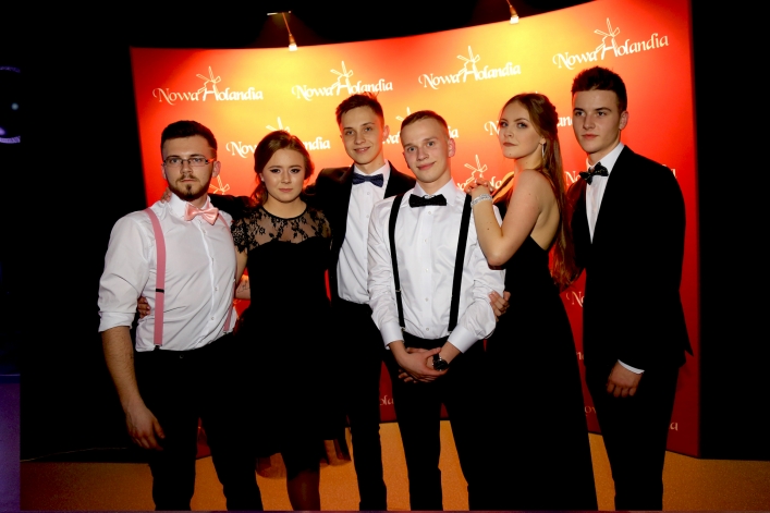 Studniówka I LO w Elblągu A.D. 2018 – ścianka  