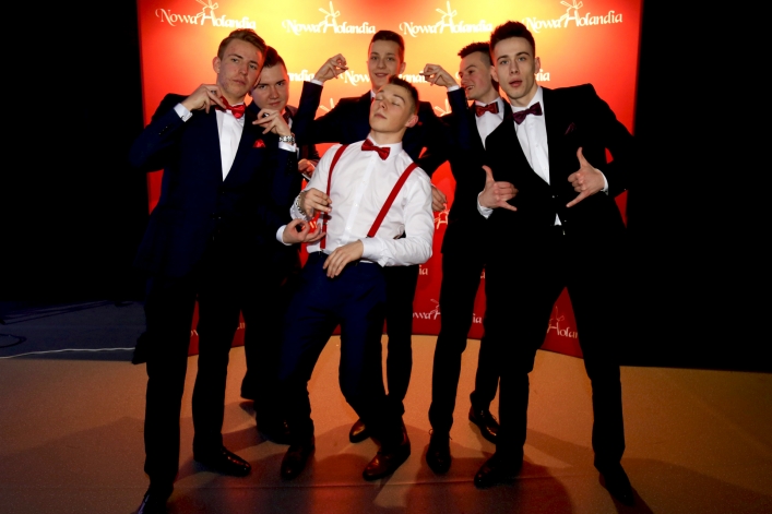 Studniówka I LO w Elblągu A.D. 2018 – ścianka  