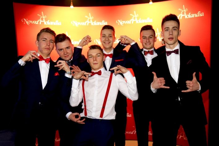 Studniówka I LO w Elblągu A.D. 2018 – ścianka  