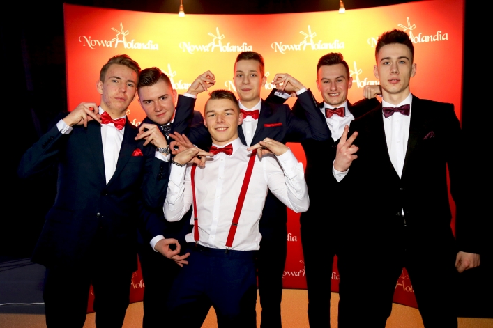 Studniówka I LO w Elblągu A.D. 2018 – ścianka  