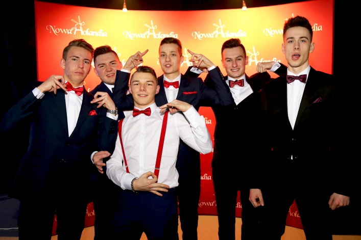 Studniówka I LO w Elblągu A.D. 2018 – ścianka  