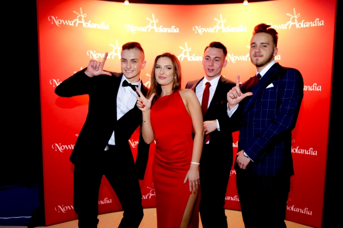 Studniówka I LO w Elblągu A.D. 2018 – ścianka  