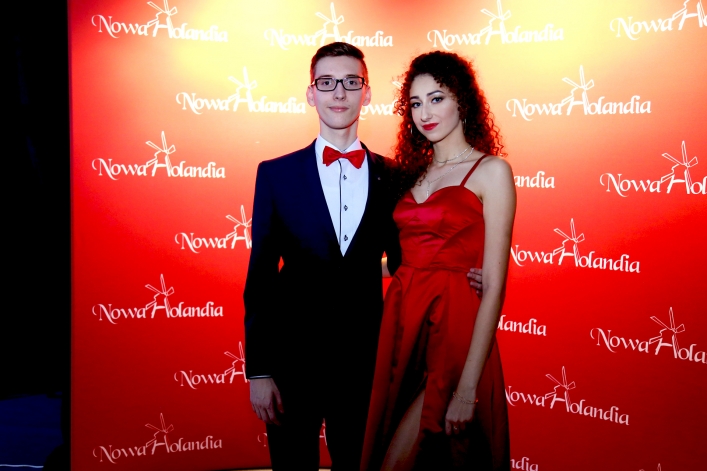 Studniówka I LO w Elblągu A.D. 2018 – ścianka  