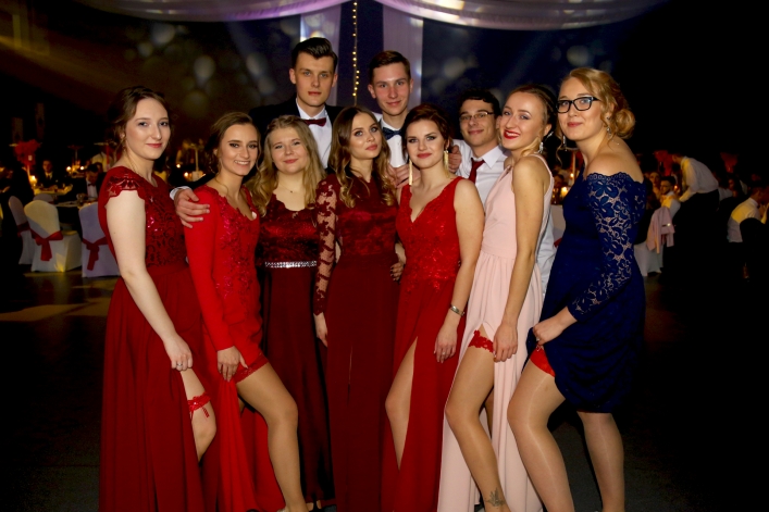 Studniówka I LO w Elblągu A.D. 2018 – ścianka  