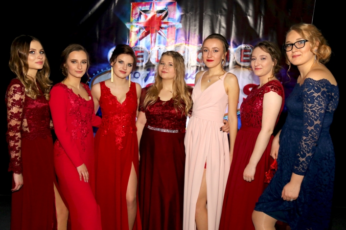 Studniówka I LO w Elblągu A.D. 2018 – ścianka  