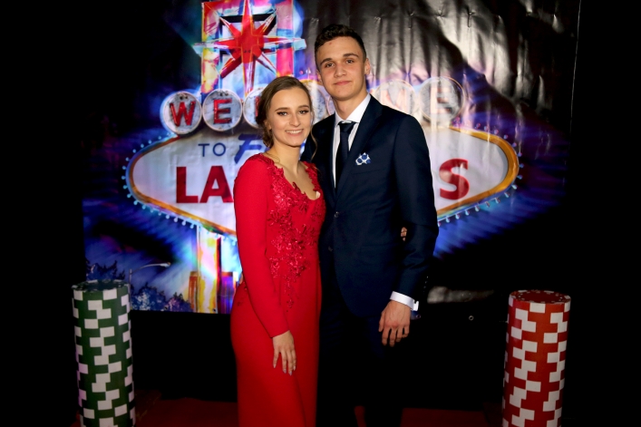 Studniówka I LO w Elblągu A.D. 2018 – ścianka  