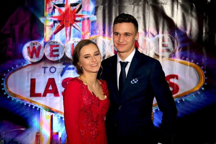 Studniówka I LO w Elblągu A.D. 2018 – ścianka  