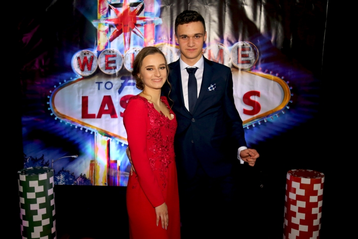 Studniówka I LO w Elblągu A.D. 2018 – ścianka  