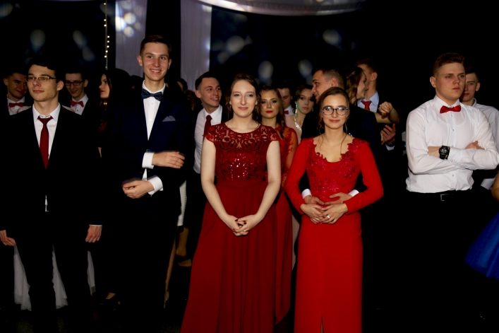 Studniówka I LO w Elblągu A.D. 2018 – ścianka  