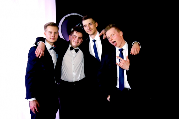 Studniówka I LO w Elblągu A.D. 2018 – ścianka  