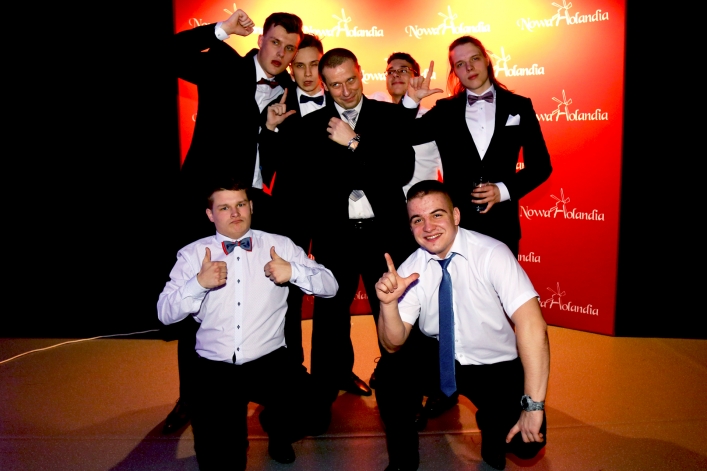 Studniówka I LO w Elblągu A.D. 2018 – ścianka  