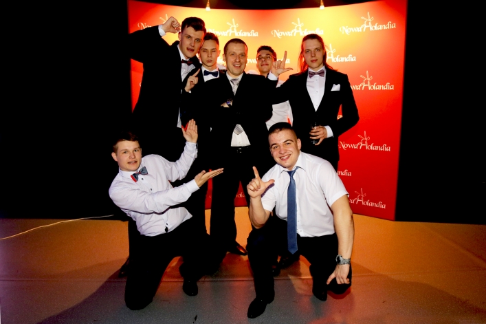 Studniówka I LO w Elblągu A.D. 2018 – ścianka  