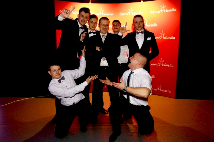 Studniówka I LO w Elblągu A.D. 2018 – ścianka  