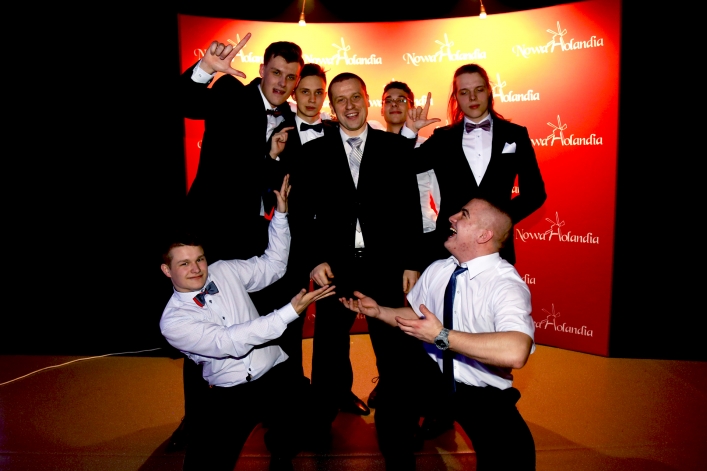 Studniówka I LO w Elblągu A.D. 2018 – ścianka  