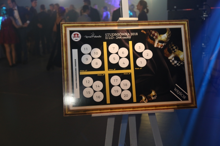 Studniówka II Liceum Ogólnokształcącego w Elblągu A.D. 2018