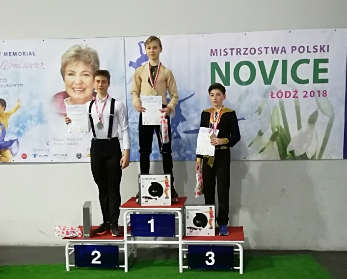 Kamil Grabkowski – 3 miejsce w klasie Novice Advanced II,