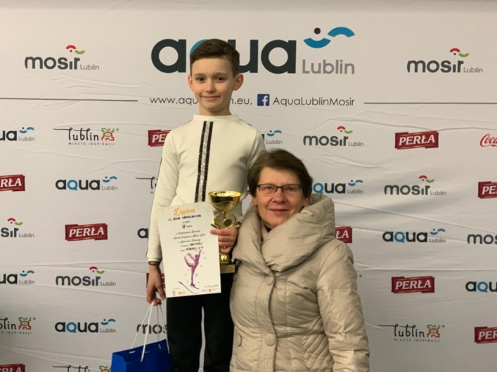 Sukcesy elbląskich łyżwiarzy figurowych na ogólnopolskich zawodach w Lublinie